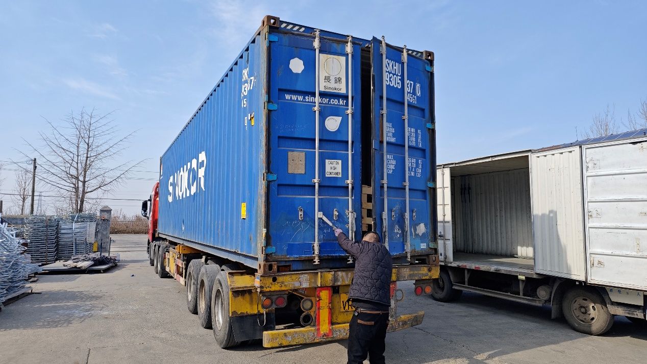 Koreansk kundes ordre af poleret rustfrit stål afsendt af Debabrother forud for forårsfestivalen