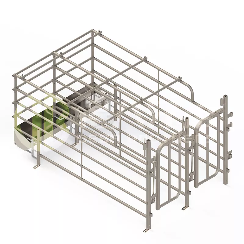 Bredere spanske fri adgangsgrisestalde